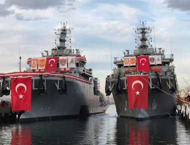 Νέο πλοίο υποστήριξης παρέλαβε το τουρκικό ναυτικό